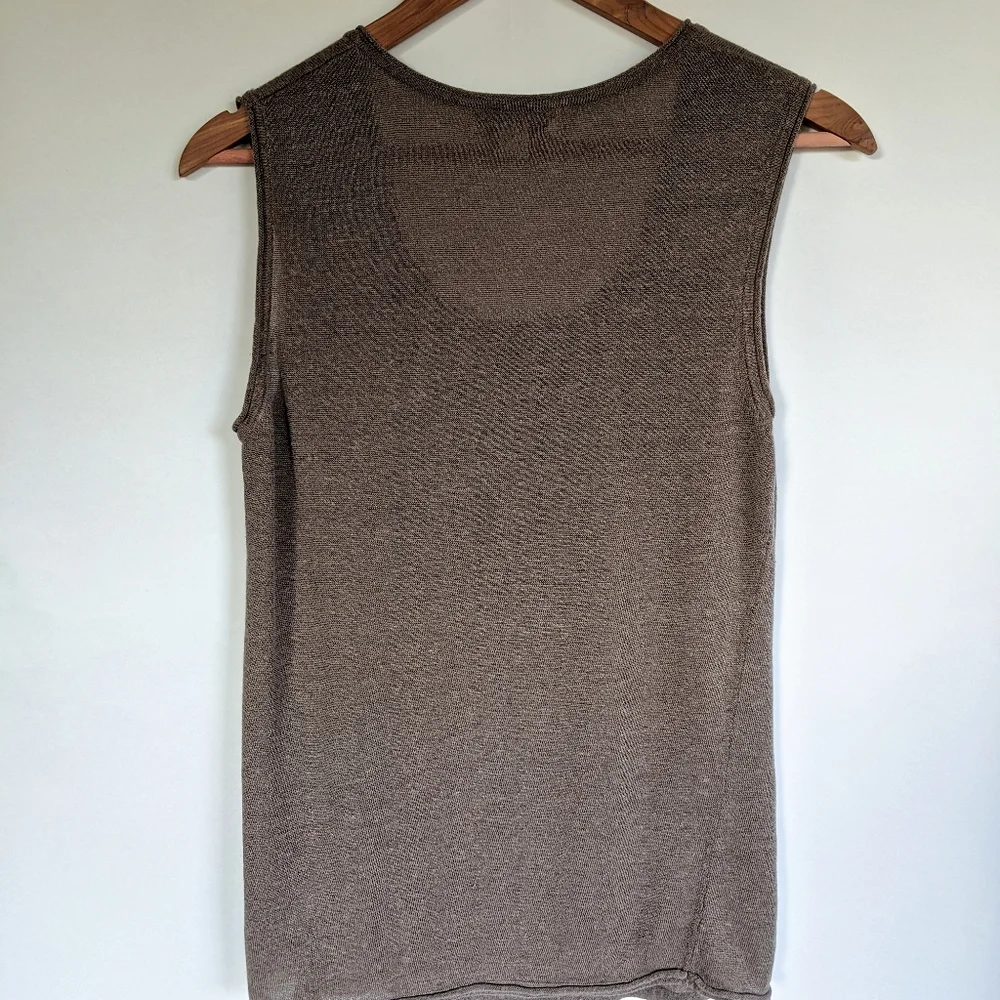 Coldwater Creek sweater tank top - Picture 4 of 8